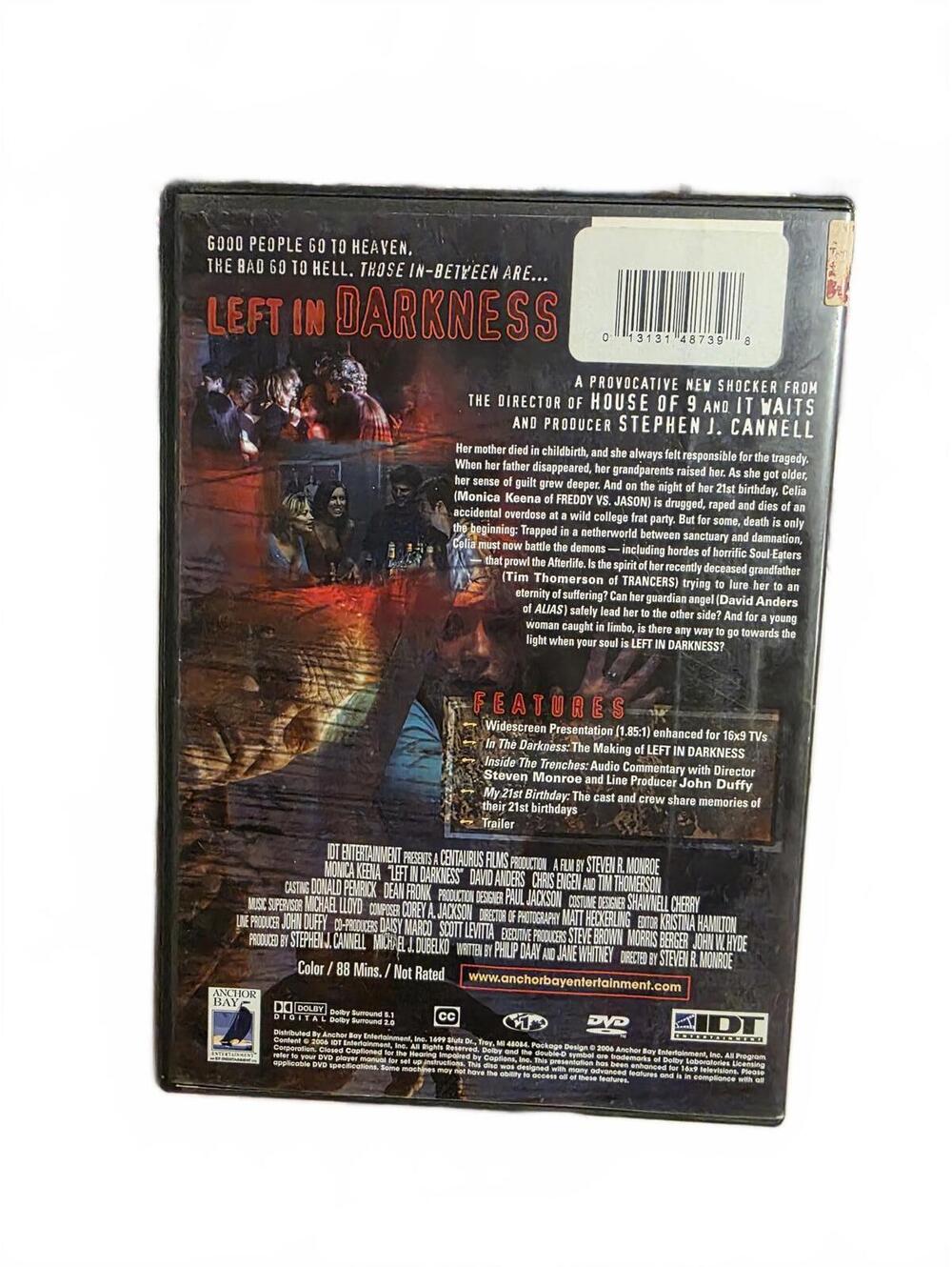 Left in Darkness DVD Movie - Picture 3 of 3